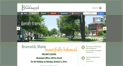 Desktop Screenshot of brunswickme.org