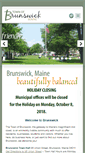 Mobile Screenshot of brunswickme.org